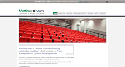 Desktop Screenshot of mortimerisaacs.co.uk